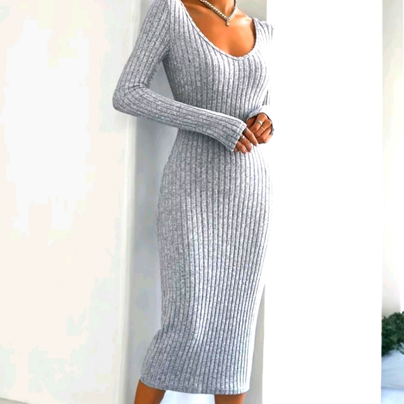 Dresses & Skirts - Long Sleeve Bodycon Dress